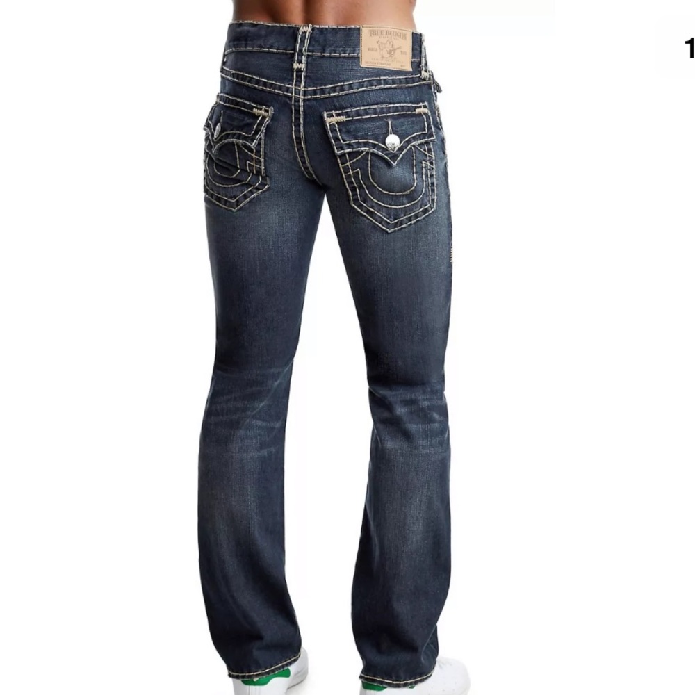 True Religion Men’s Super T Straight Jeans - Picture 1 of 8